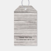 ひまわり素朴園区園芸のお気に入り ギフトタグ (裏面)