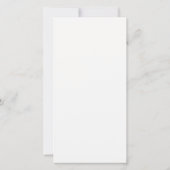 ひまわり素朴式レセプションテーブル サンキューカード (裏面)