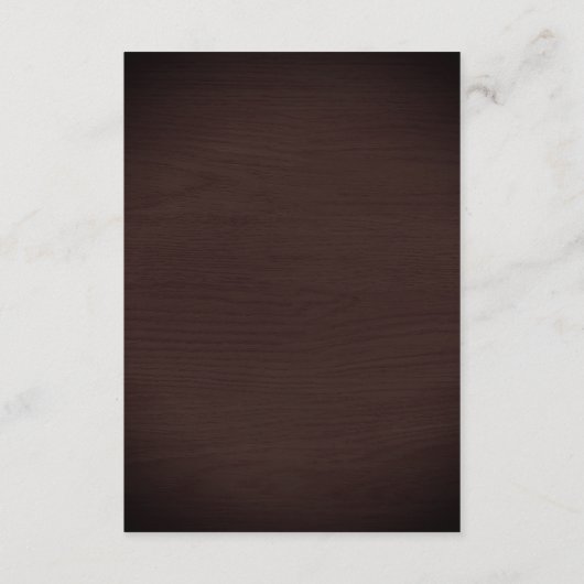 ひまわり素朴星空のメイスンジャー結婚の詳細 エンクロージャーカード (裏面)