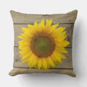 ひまわり素朴木製バードドア クッション (正面)