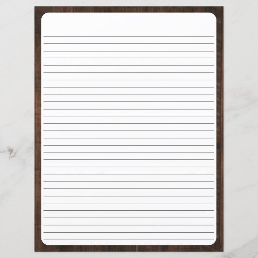 ひまわり素朴木製レシピカードバインダーインサート (裏面)