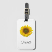 ひまわり素朴植物園 ラゲッジタグ (正面縦)