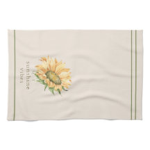 ひまわり素朴水彩