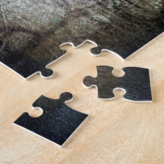 ひまわり素朴蝶のエフェメラル ジグソーパズル (側面)