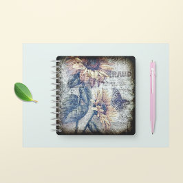 ひまわり素朴蝶エペソレシピ ノートブック