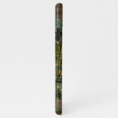 ひまわり素朴蝶バーンドボード iPhoneケース (右側)