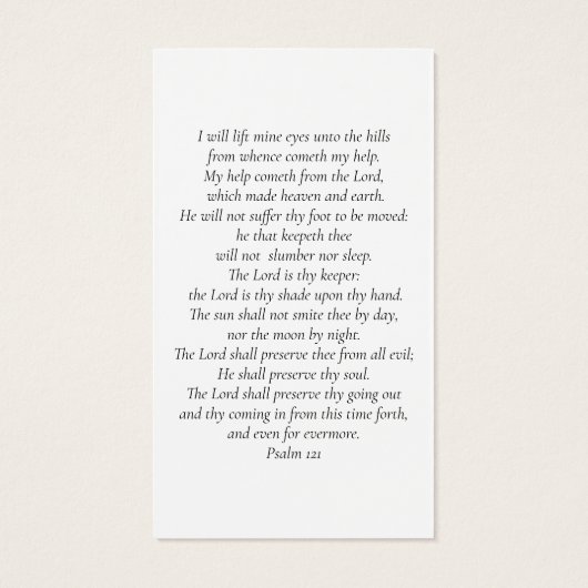 ひまわり素朴記念祈りの言葉カード (裏面)