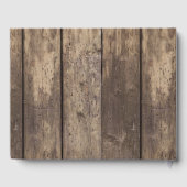 ひまわり素朴赤ちゃんシャワー ゲストブック (裏面)