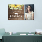 ひまわり素朴院写真卒業会 横断幕 (トレードショー)