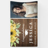 ひまわり素朴院写真卒業会 横断幕 (縦)