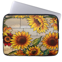 ひまわり素朴電子バッグ ラップトップスリーブ