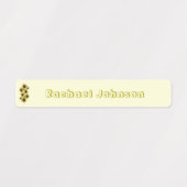 ひまわり素朴食洗機セーフラベル ラベル (デザイン1)