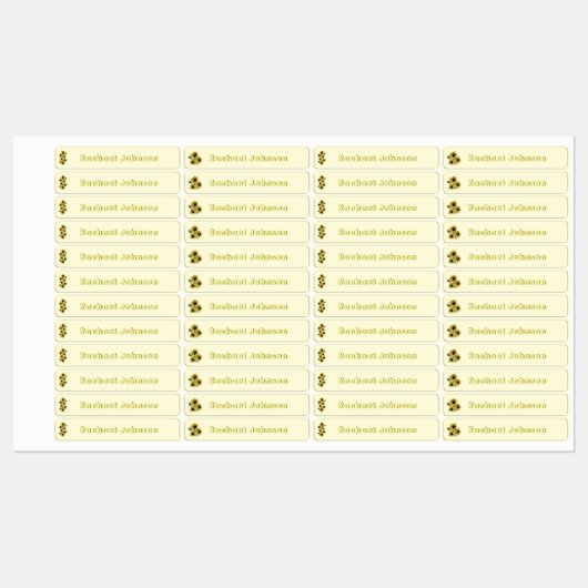 ひまわり素朴食洗機セーフラベル ラベル (シート)