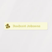 ひまわり素朴食洗機セーフラベル ラベル (デザイン2)