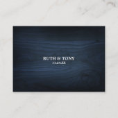 ひまわり素朴│デイジーの囲結婚いカード エンクロージャーカード (裏面)