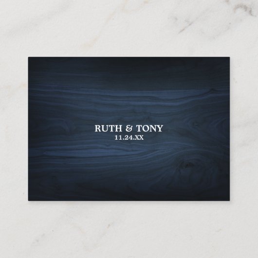 ひまわり素朴│デイジーの囲結婚いカード エンクロージャーカード (裏面)