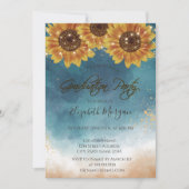 ひまわり素朴、ライトの卒業 招待状 (正面)