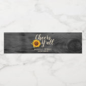 ひまわり素朴「応援Y'all」ウォーターボトルラベル ペットボトルラベル (シングルラベル)