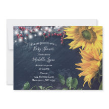 ひまわり素朴、石板、ライトベビーシャワー