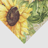 ひまわり組織(木のイメージの背景あり) 薄葉紙 (詳細)