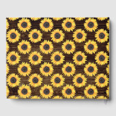 ひまわり結婚のゲストブックオンウッドカントリー ゲストブック (裏面)