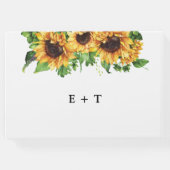 ひまわり結婚のゲストブック ゲストブック (裏面)