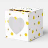 ひまわり結婚のサンキューイエローシック フェイバーボックス (正面サイド)