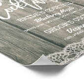 ひまわり結婚のシグネチャーカクテルドリンクメニュー ポスター (角)