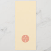 ひまわり結婚のメニュー メニュー (裏面)