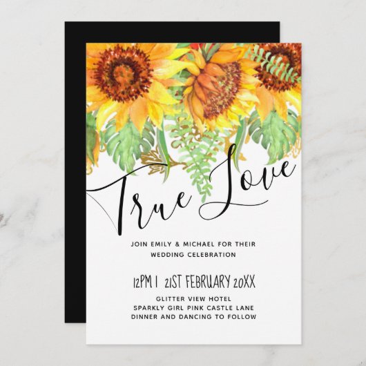 ひまわり結婚の予算 (正面/裏面)