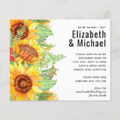 ひまわり結婚の予算 (正面)