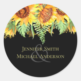 ひまわり結婚の予算 ラウンドシール