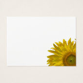 ひまわり結婚の感謝メッセージカード (裏面)