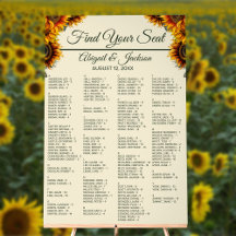 ひまわり結婚の森の緑の座席表