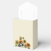ひまわり結婚の森の緑素朴 フェイバーボックス (オープン)