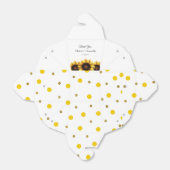 ひまわり結婚の礼拝箱 フェイバーボックス (折り畳みなし)