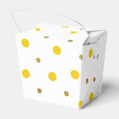 ひまわり結婚の礼拝箱 フェイバーボックス (裏面サイド)