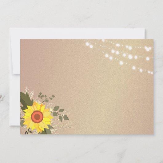 ひまわり結婚の セーブザデート (裏面)