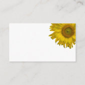 ひまわり結婚のWebサイトプロファイルカード エンクロージャーカード (裏面)