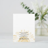 ひまわり結婚グラフィックのチャリティー特典カード (スタンド正面)