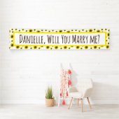 ひまわり結婚提案禁止 横断幕 (インサイチュ)