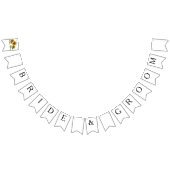 ひまわり結婚花安価なパッケージのセット バンティングフラッグ (全)