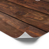 ひまわり緑のドリンク結婚メニューの看板 ポスター (角)