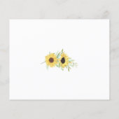 ひまわり緑結婚園のアドバイスカードシャワー チラシ (裏面)