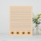 ひまわり縁どレシピバインダーページ (スタンド正面)