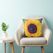 ひまわり美しい枕 クッション (椅子)