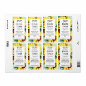 ひまわり美しい気にパーソナルトナー製品ラベル ラベル (フルシート)