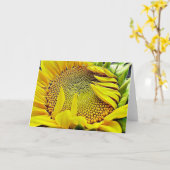 ひまわり聖なる書物、 経典ノートカード詩編84:11 カード (黄色い花)