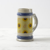 ひまわり能 ビールジョッキ (正面右)