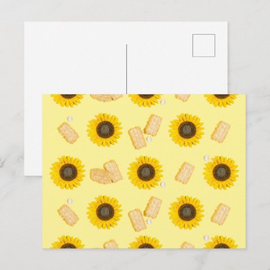 ひまわり能 ポストカード (正面/裏面)